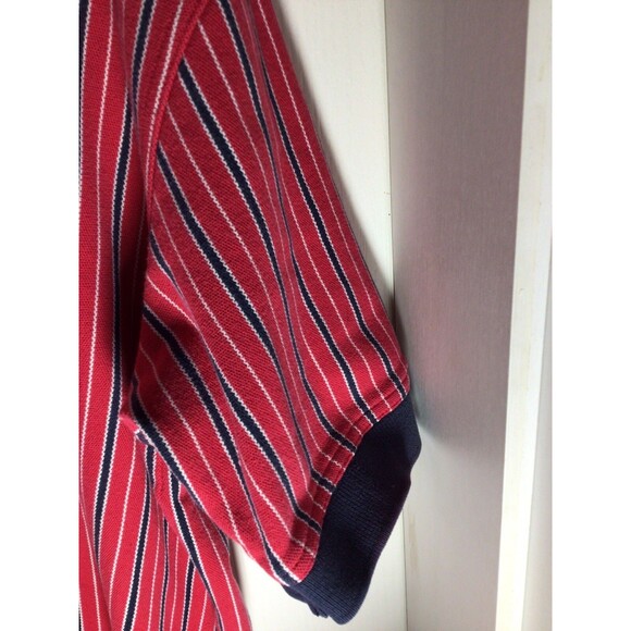 Vintage Ivy Crew Explorer USA Red White Blue XL Polo - Picture 8 of 16